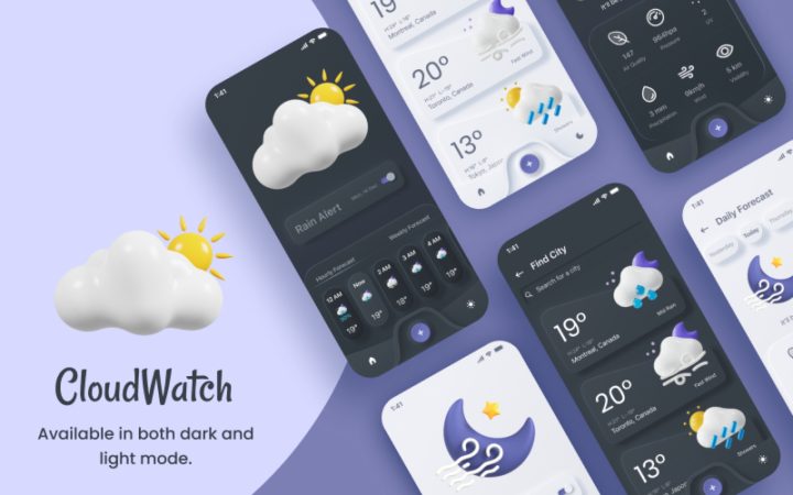Cloud Watch design by ProntX