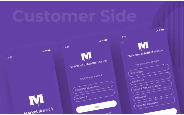 Market Munch design by ProntX