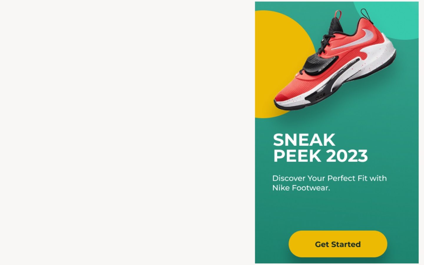 Sneak Peek mobile app design by ProntX